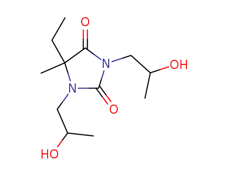 5-ethyl-1,3-bis-(2-hydroxy-propyl)-5-methyl-imidazolidine-2,4-dione