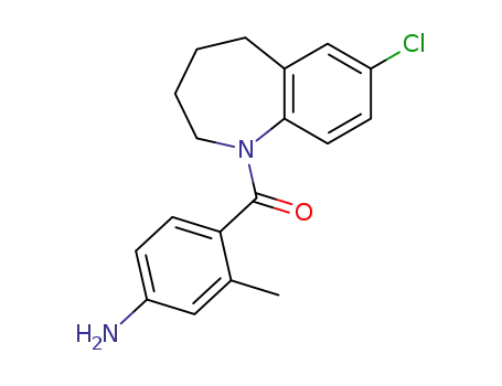 (4-amino-2-methyl-phenyl)-(7-chloro-2,3,4,5-tetrahydro-benzo[b]azepin-1-yl)-methanone