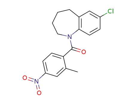 (7-chloro-2,3,4,5-tetrahydro-1H-1-benzazepin-1-yl)-2-methyl-4-nitrobenzamide