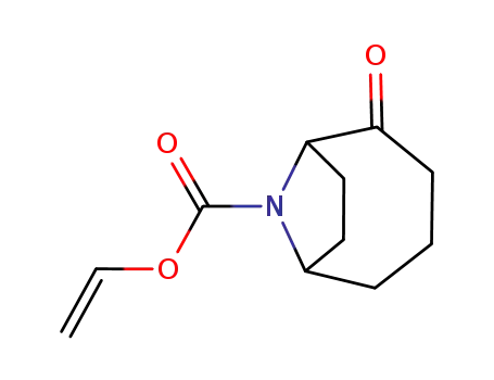 9-vinyloxycarbonyl-9-azabicyclo[4.2.1]nonan-2-one