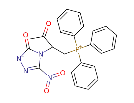 2-(5-nitro-2,4H-1,2,4-triazol-4-yl-2-ylid)-1-methyl-3-triphenylphosphoniopropanone