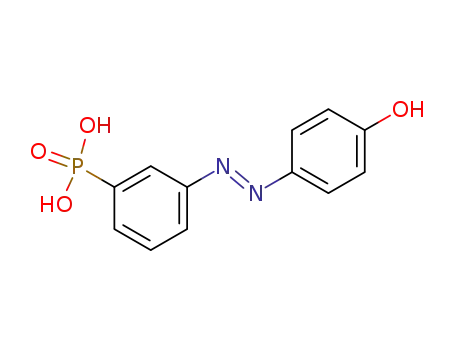 3-(4'-hydroxyphenylazo)benzenephosphonic acid