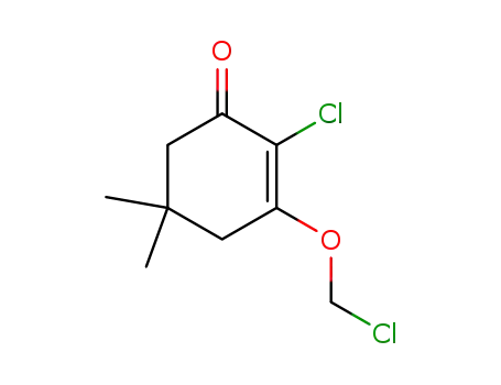 2-chloro-3-(chloromethoxy)-5,5-dimethylcyclohex-2-en-1-one