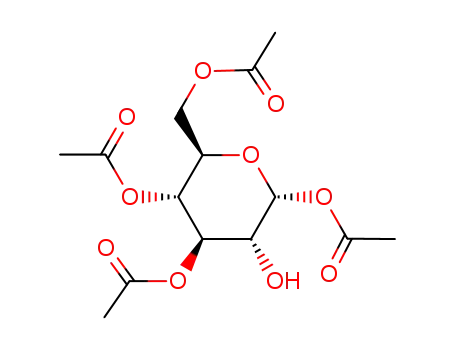 1,3,4,6-tetra-O-acetyl glucopyranose