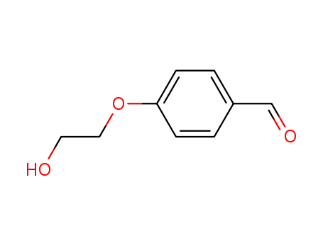 Molecular Structure of 22042-73-5 (4-(2-Hydroxyethoxy)benzaldehyde)