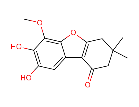 7,8-dihydroxy-6-methoxy-3,3-dimethyl-3,4-dihydro-2H-dibenzofuran-1-one