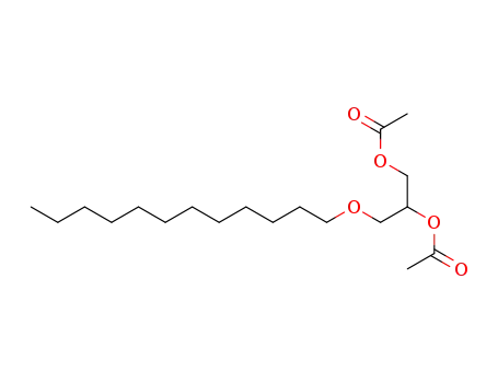 acetic acid 2-acetoxy-1-dodecyloxymethyl-ethyl ester
