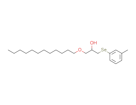 1-dodecyloxy-3-m-tolylselanyl-propan-2-ol