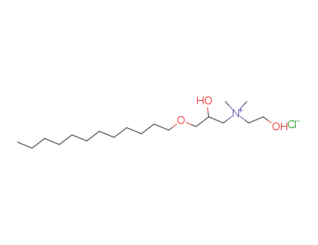 (3-dodecyloxy-2-hydroxy-propyl)-(2-hydroxy-ethyl)-dimethyl-ammonium; chloride