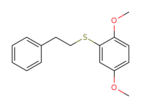 1,4-dimethoxy-2-(2-phenethyl)thiobenzene