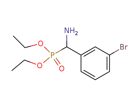 α-O,O'-diethyl amino(3-bromophenyl)methylphosphonate
