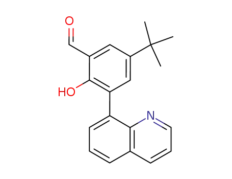 5-tert-butyl-2-hydroxy-3-quinolin-8-yl-benzaldehyde