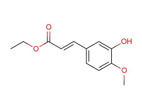 ethyl (E)-3-(3-hydroxy-4-methoxyphenyl)-2-propenoate
