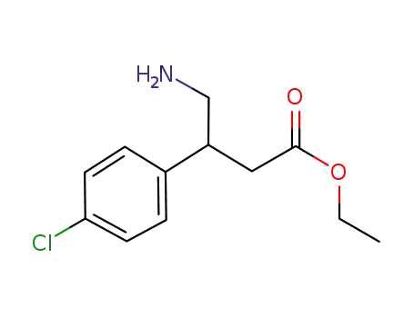 ethyl rac β-[(aminomethyl)-4-chlorophenyl]-propancarboxylate