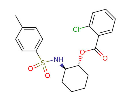 2-((4-methylphenyl)sulfonamido)cyclohexyl 2-chlorobenzoate