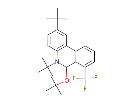 6-tert-butoxy-2,5-di-tert-butyl-7-trifluoromethyl-5,6-dihydro-phenanthridine