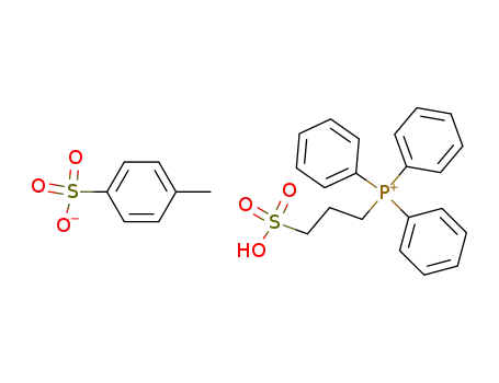 triphenyl(propyl-3-sulphonyl)phosphonium toluenesulfonate
