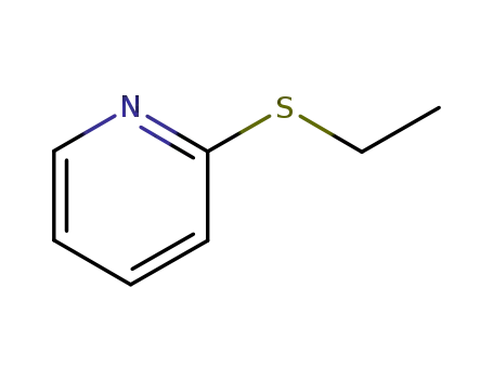 Molecular Structure of 19006-76-9 (2-(Ethylthio)pyridine)