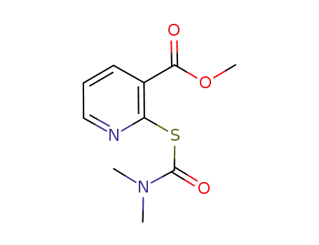 methyl 2-[[(dimethylamino)carbonyl]thio]-3-pyridine carboxylate