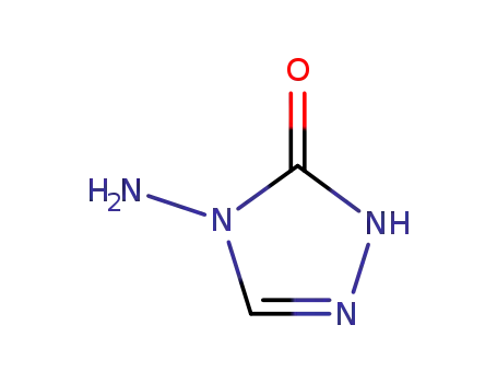Molecular Structure of 1003-23-2 (3H-1,2,4-Triazol-3-one, 4-amino-2,4-dihydro-)