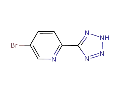 Molecular Structure of 380380-60-9 (5-BROMO-2-(1H-TETRAZOL-5-YL)PYRIDINE)