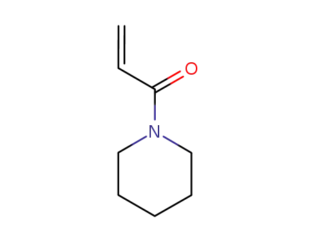 Molecular Structure of 10043-37-5 (1-(piperidin-1-yl)prop-2-en-1-one)