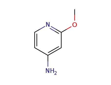 Molecular Structure of 20265-39-8 (4-Amino-2-methoxypyridine)