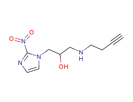 1-but-3-ynylamino-3-(2-nitro-imidazol-1-yl)-propan-2-ol