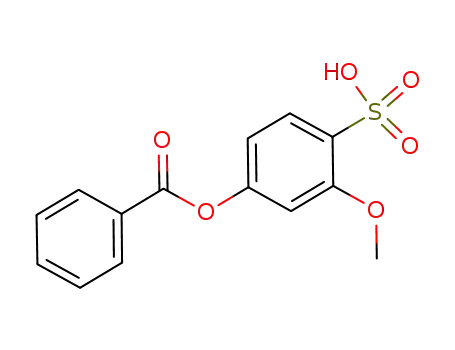 4-benzoyloxy-2-methoxybenzenesulfonic acid