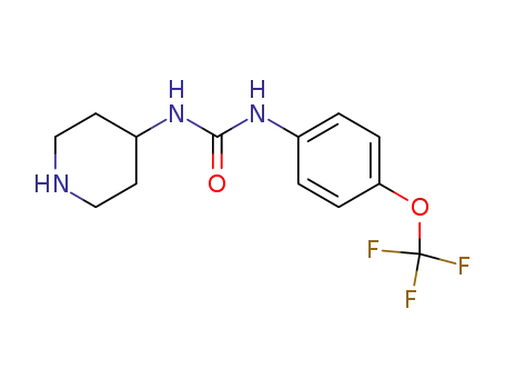 1-(piperidin-4-yl)-3-(4-(trifluoromethoxy)phenyl)urea