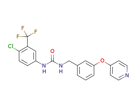 1-(4-chloro-3-trifluoromethylphenyl)-3-[3-(4-pyridinyloxy)benzyl]urea