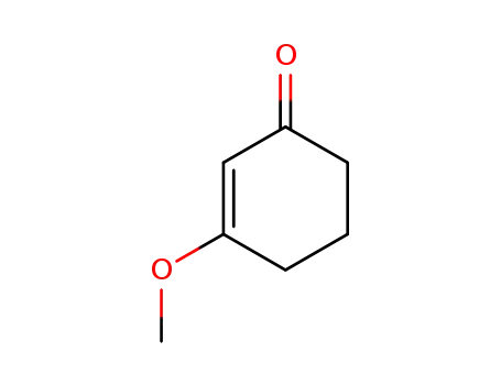 Molecular Structure of 16807-60-6 (3-METHOXY-2-CYCLOHEXEN-1-ONE)