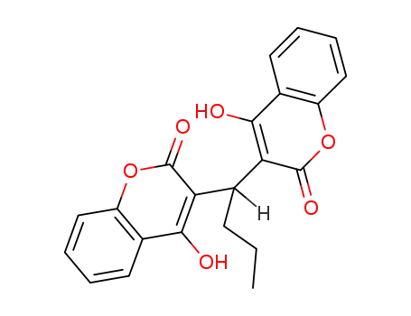 Molecular Structure of 1821-18-7 (2-hydroxy-3-[1-(2-hydroxy-4-oxo-chromen-3-yl)butyl]chromen-4-one)