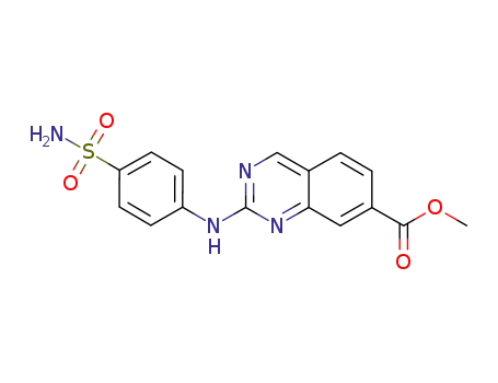 methyl 2-(4-sulfamoyl-phenylamino)quinazoline-7-carboxylate