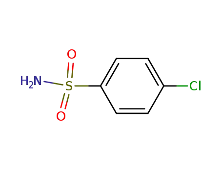 Molecular Structure of 98-64-6 (4-Chlorobenzenesulfonamide)