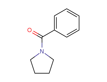 Molecular Structure of 3389-54-6 (1-BENZOYLPYRROLIDINE)