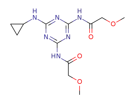 2,4-bis-methoxyacetylamino-6-cyclopropylamino-1,3,5-triazine