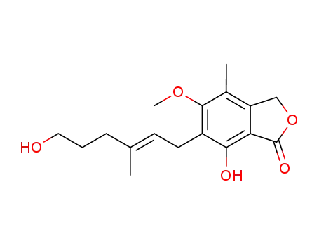 1(3H)-Isobenzofuranone,
7-hydroxy-6-[(2E)-6-hydroxy-3-methyl-2-hexenyl]-5-methoxy-4-methyl-