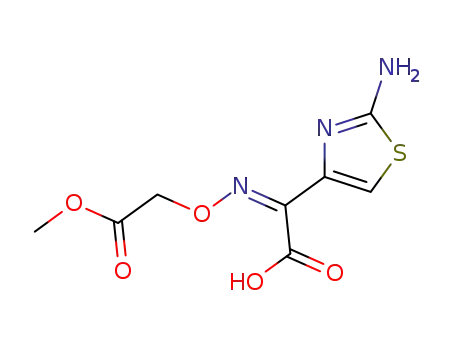 (Z)-2-(2-Aminothiazol-4-yl)-2-((2-methoxy-2-oxoethoxy)imino)acetic acid