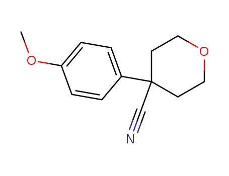 4-(4-methoxyphenyl)tetrahydro-2H-pyran-4-carbonitrile