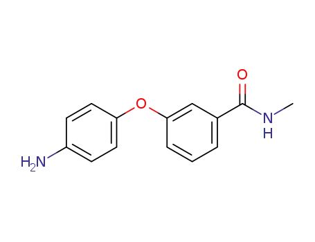Molecular Structure of 284462-56-2 (3-(4-AMINOPHENOXY)-N-METHYLBENZAMIDE)
