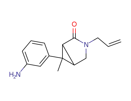 3-allyl-6-(3-aminophenyl)-6-methyl-3-azabicyclo[3.1.0]hexan-2-one