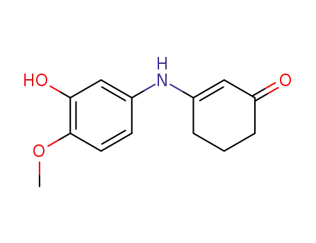 3-(3-hydroxy-4-methoxyanilino)-2-cyclohexen-1-one