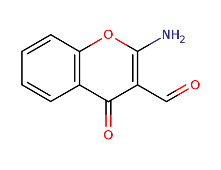 2-Amino-4-oxo-4H-chromene-3-carbaldehyde