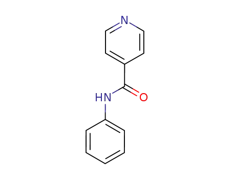 Molecular Structure of 3034-31-9 (N-phenyl  isonicotinamide)