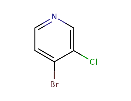 Molecular Structure of 73583-41-2 (4-Bromo-3-chloropyridine)