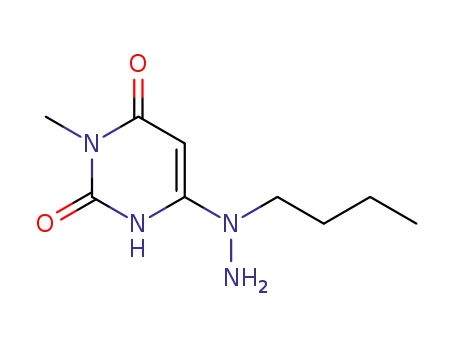 6-(N-Butylhydrazino)-3-methyl-1H-pyrimidine-2,4-dione