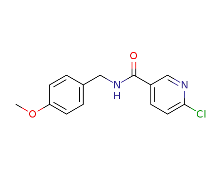 6-chloro-N-(4-methoxy-benzyl)-nicotinamide