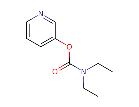 Molecular Structure of 51581-40-9 (3-PYRIDYL DIETHYLCARBAMATE)