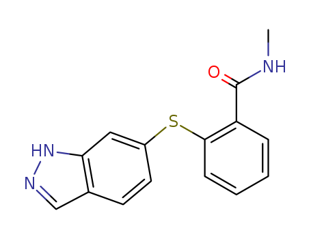 2-(1H-indazol-6-ylthio)-N-Methyl- BenzaMide